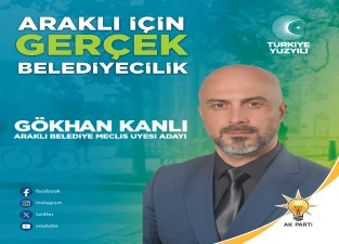 Araklı'da Yenilenen AK Parti kadrosunda 10 numaralı aday