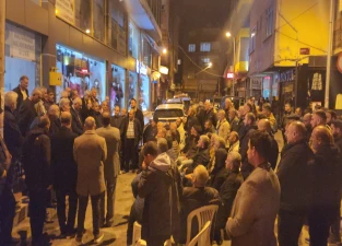 Araklı'da Sahur Vakti sokak kapandı, Cadde kilitlendi