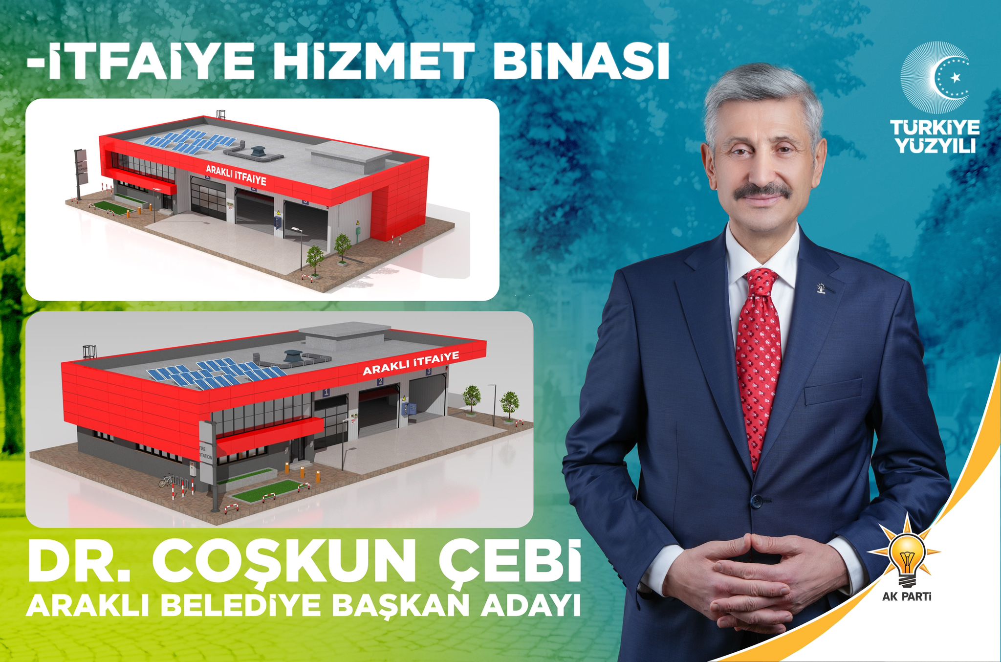 Araklı Bölgenin En Güzel İtfaiye Hizmet Binasına Kavuşacak