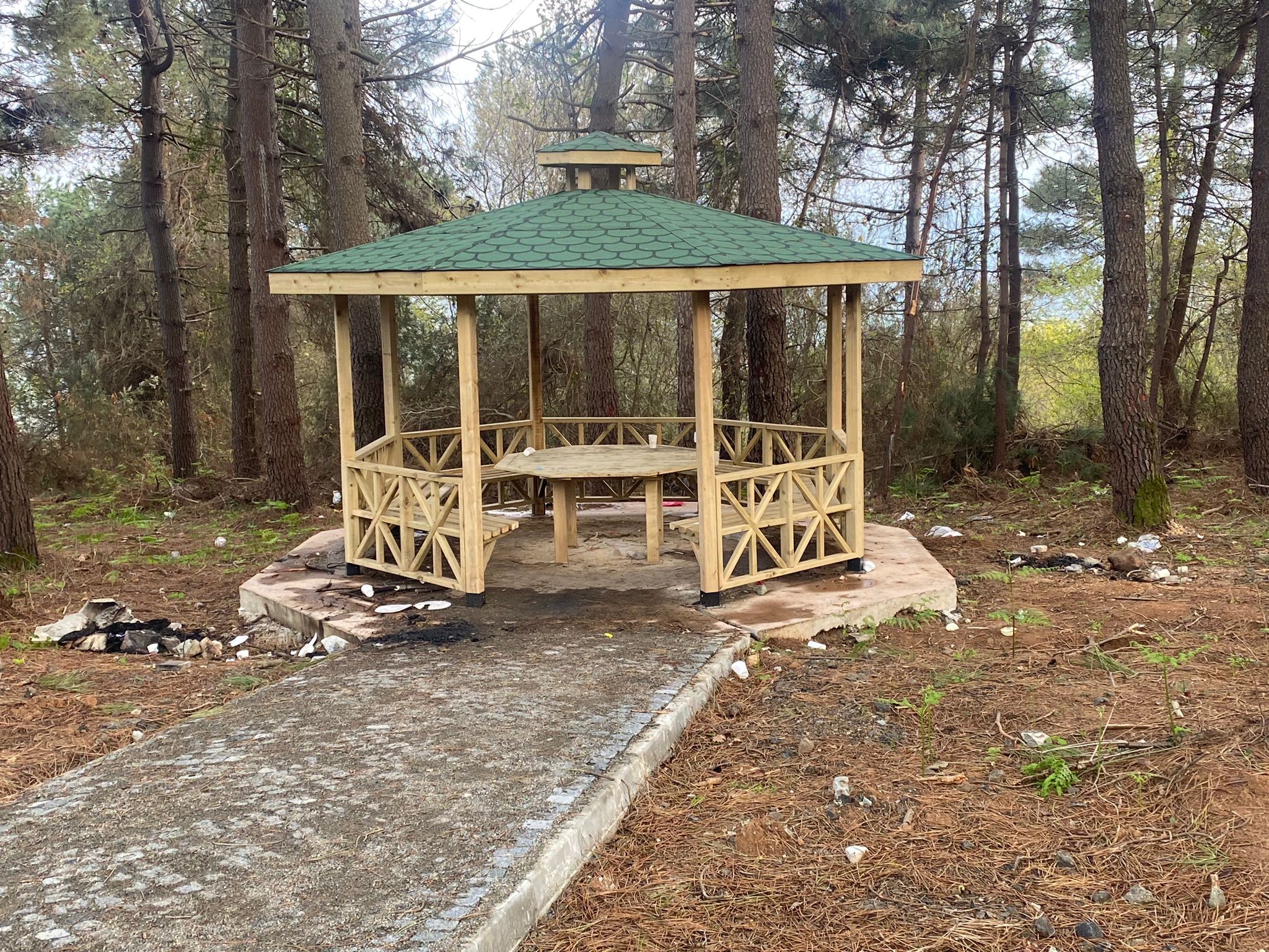 Araklı Turup Bölgesini Magandalar Yok Edecek