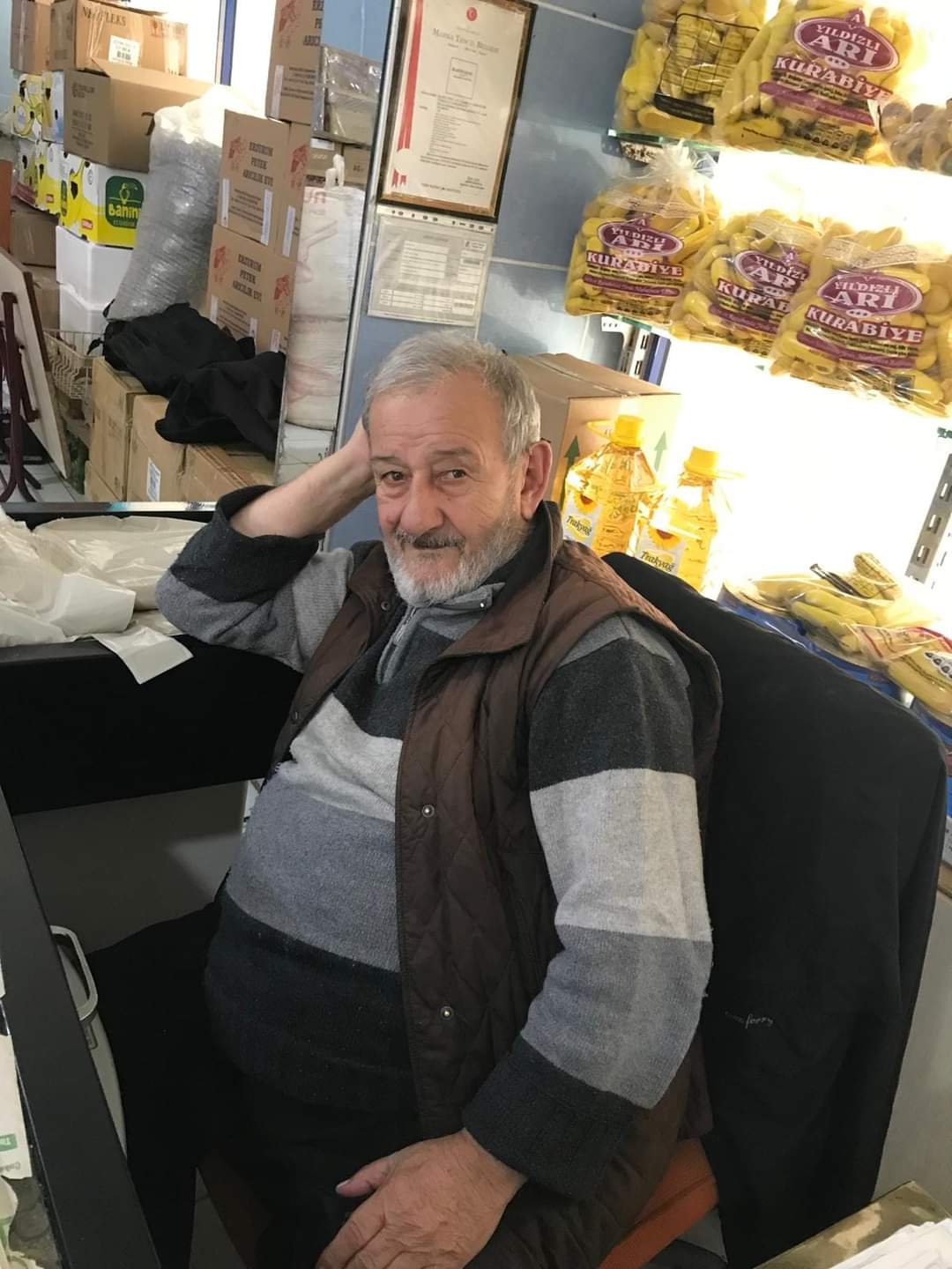Araklı'da sevilen Esnaf Hayatı Kaybetti