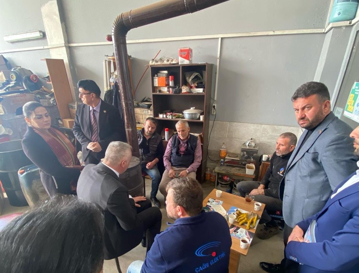 BBP Teskilatı ve Başkan Adem Aydın sahaya indiğini hissettirdi