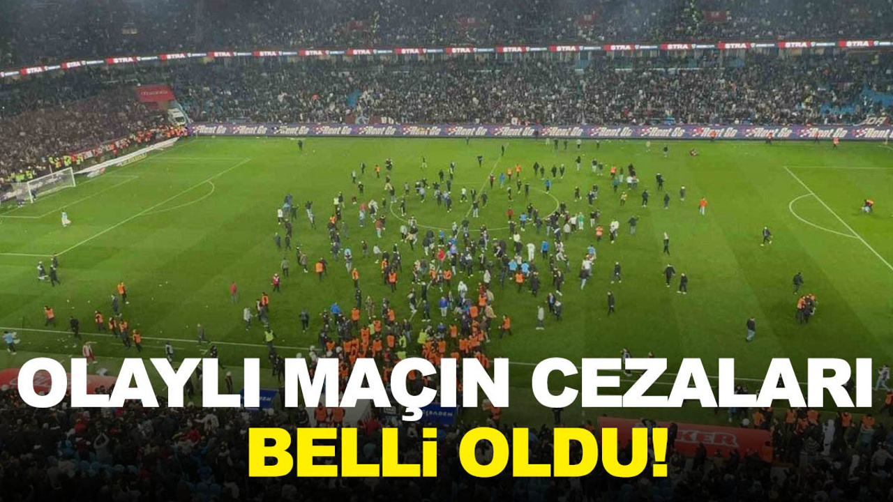 Olaylı Derbinin Cezaları Belli oldu. Fenerbahçe istediğini aldı