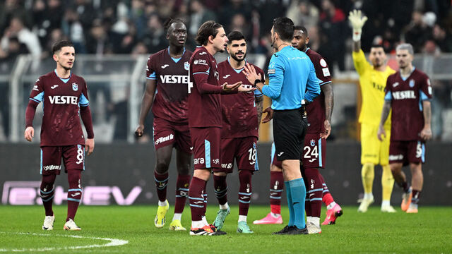 Trabzonspor’un net penaltısını vermediler, Mendy’nin çekilmesini görmezden geldiler